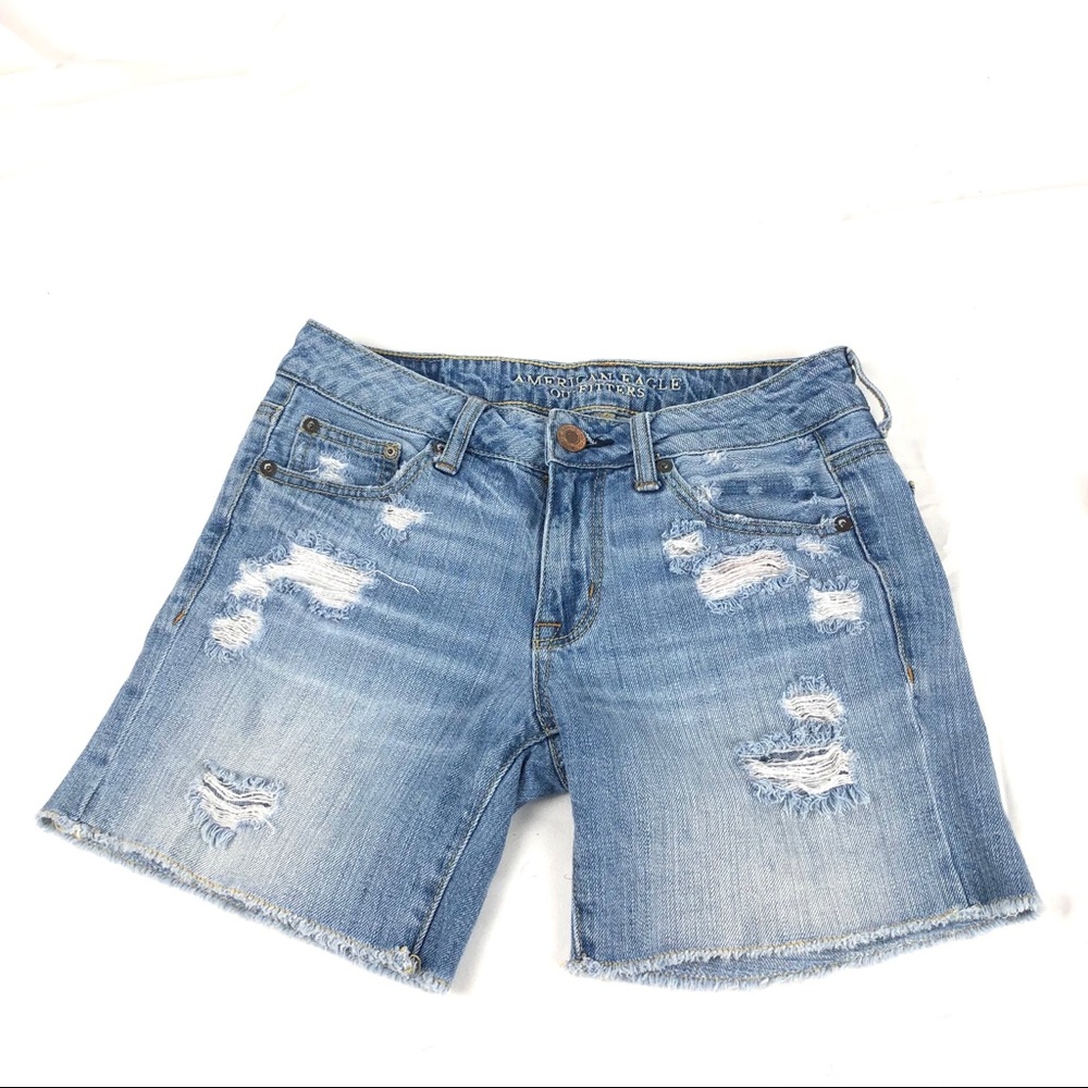 American Eagle Women’s Blue Denim Shorts